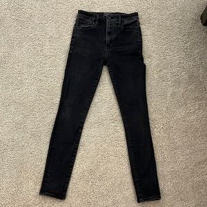 Abercrombie High Rise Super Skinny Jeans, size 25s.